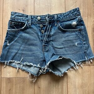 GRLFRND Denim Cindy High-Rise Shorts